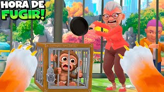 GATINHO FINALMENTE VAI ESCAPAR DA JAULA NO I AM MONKEY