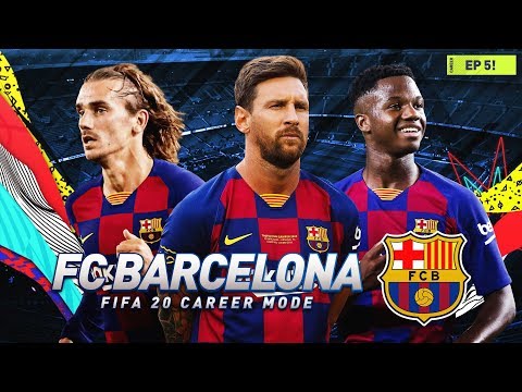 EIBAR VS BARCELONA, LA LIGA | FIFA 20 Career Mode, EP5