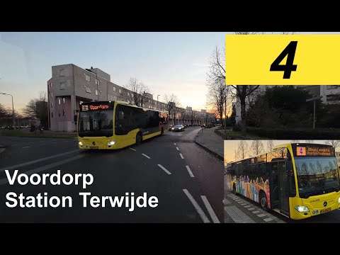 U-OV lijn 4: Voordorp - Station Terwijde | Qbuzz Utrecht | Qbuzz 4031 | 2024