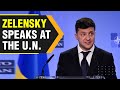 Zelensky Urges Action On Russia Calling It A Terrorist State In U N WION Originals World News