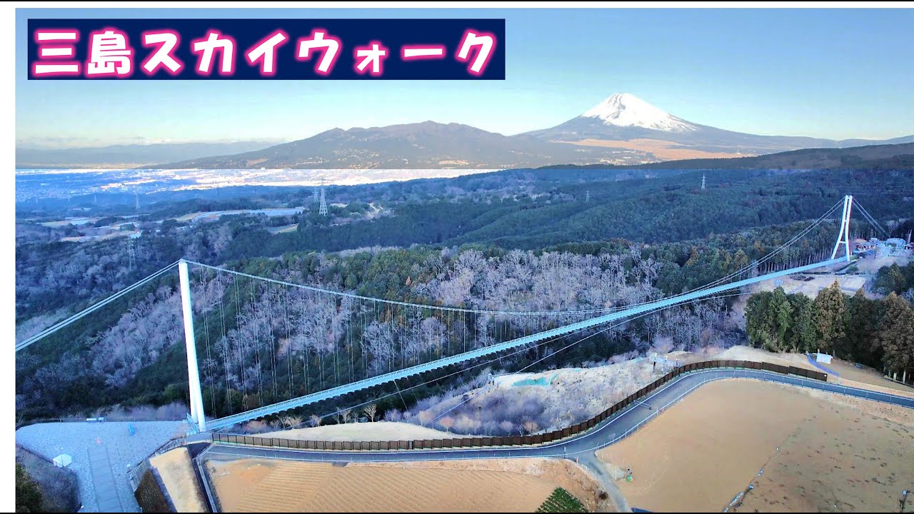 三島スカイウォーク 　※日本一の吊橋、富士山も一望