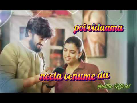 Un kannanguzhiyil song WhatsApp status/ thittam Irandu/love song/Aishwarya Rajesh/Vigneshkarthick