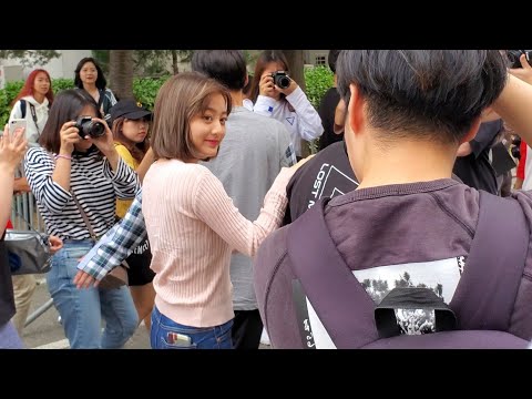 [FANCAM] 190927 트와이스 (TWICE) KBS 뮤직뱅크 출근 Music Bank Arrival 지효 Jihyo (Post-Lunch)