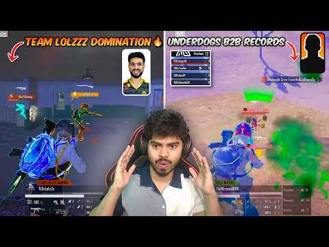 LoLzZz Gaming DOMINATION 🔥 UNDERGOD TEAMS ARE BUILT DIFFERENT 😱