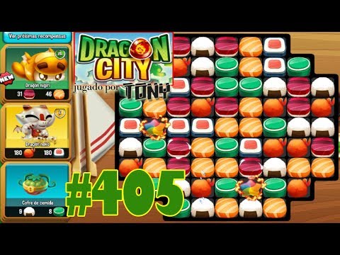 Dragon City "Capítulo 405 - La Isla Puzzle Sushi (2ª p.)" por Tony