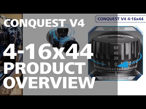 Conquest V4 4-16x44 Comprehensive Product Overview