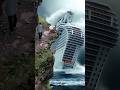 Huge Ship In Danger Youtubeshorts China Titanic Satisfying December 2024