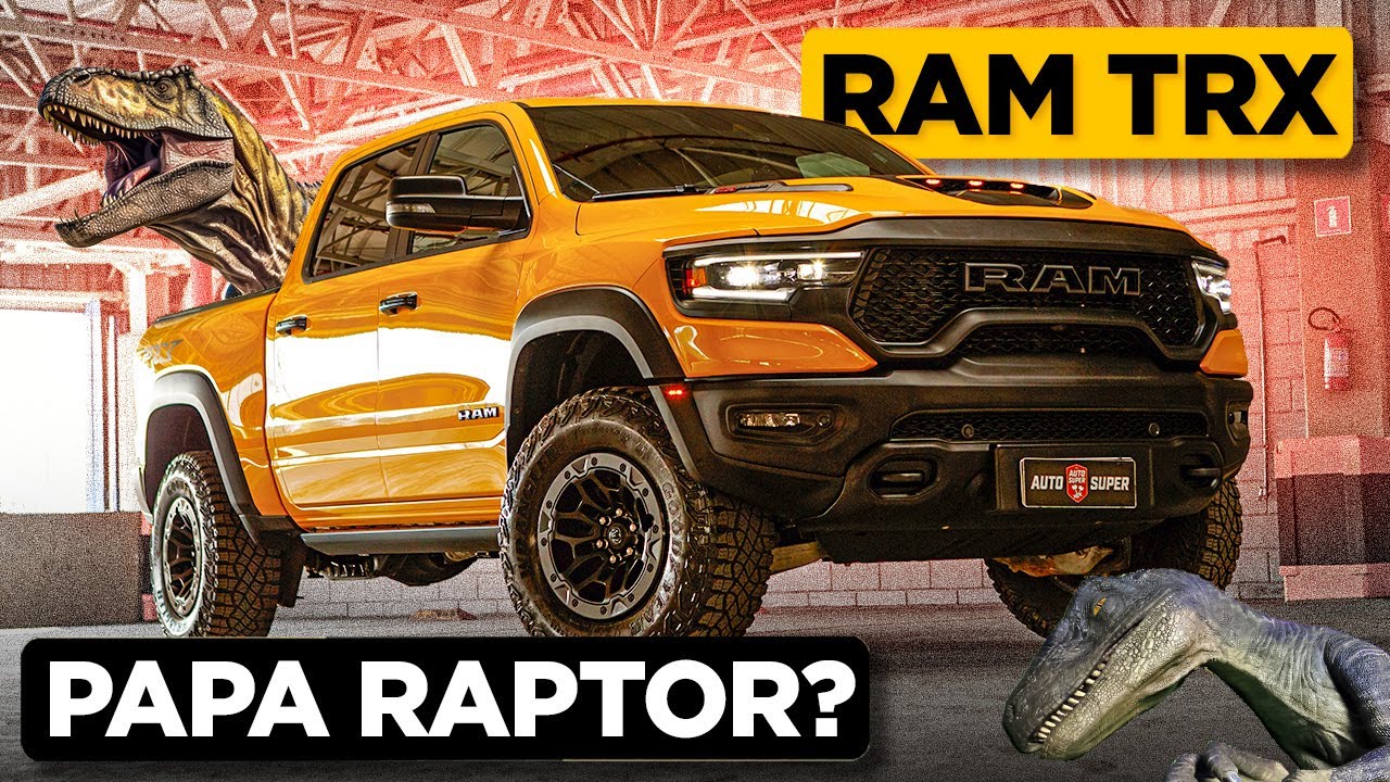 EXCLUSIVO! RAM TRX!! A picape mais RÁPIDA do MUNDO! 712cv, supercharger e quase 3 TONELADAS!
