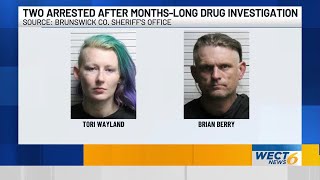 Agents arrest two people after months-long investigation into meth trafficking operation