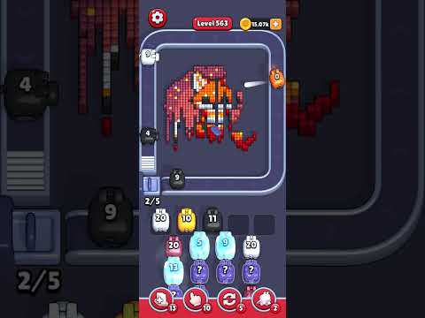 Pixel Flow Level 563 Walkthrough