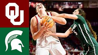 Oklahoma vs Michigan State Full Game | Women's College Basketball | 2026 NCAA Regional Round 2