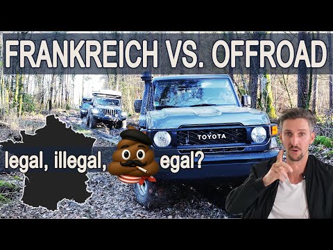 Frankreich: MYTHOS Offroad-Freiheit – Das sagt das Gesetz WIRKLICH!