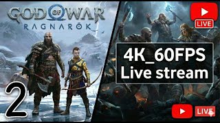 GWG God of War Ragnarök - Part 2 - Surviveing Fimbul Winter 60FPS [NO COMMENTARY]#walktrough #viral