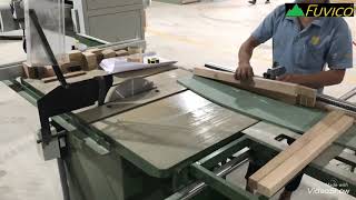 Máy cưa nghiêng trục bàn trượt | máy cưa bàn trượt 1 lưỡi Đài Loan