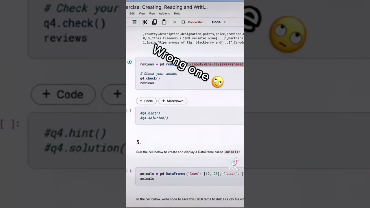 Kaggle Exercise part 2: Python Pandas Series