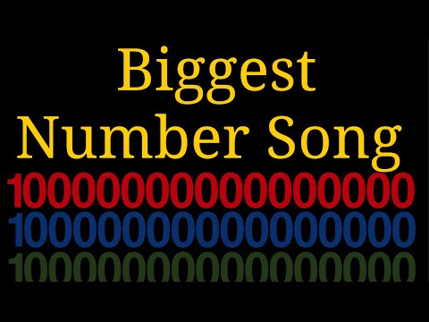 Big Numbers song 1 to Infinity