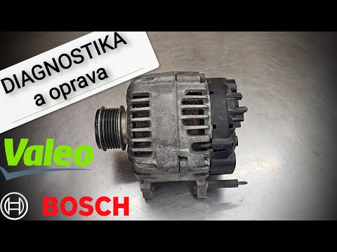 Alternator repair in home conditions BOSCH - VALEO