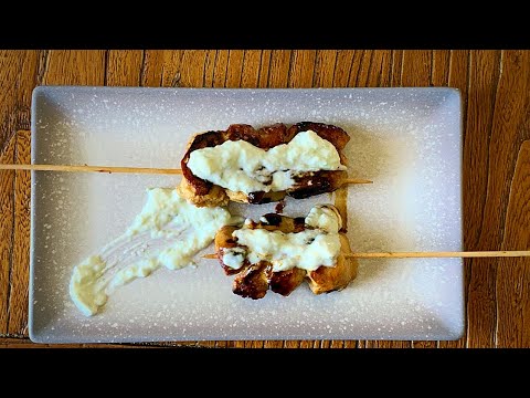 Brochetas de pollo Ras El Hanout (con Tzatziki)