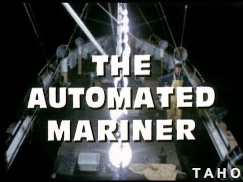 Cover image for Film - The Automated Mariner aka Marine Resources - variety of techniques to match variety of fish. An introduction to an important part of the Australian fishing industry, scenes with fishing boats off coast, covers most forms of commercial fishing
