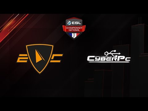 LoL - Ecorp Glorious vs Cyber PC - ESL Championnat National - Winter 2016