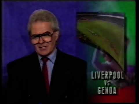 1992 03 18 Liverpool v Genoa UEFA Cup QTR Final 2nd Leg SBS