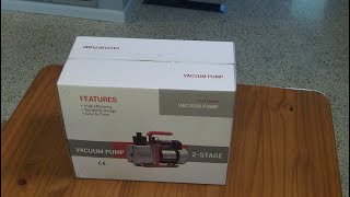 Unboxing: Autogen 2-stage vacuum pump 5CFM 0.3Pa
