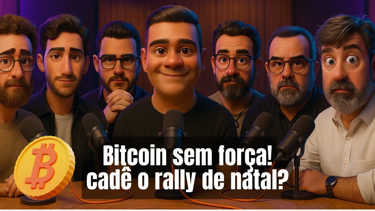 Bitcoin sem força! Cadê o rally de natal? Papo Reto Ep #1
