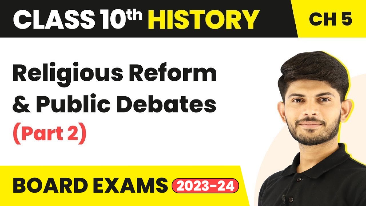 Religious Reform & Public Debates Part 2-Print Culture and the Modern World|Class 10 History 2023-24