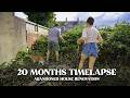 ABANDONED HOUSE RENOVATION TIMELAPSE 20 Months In 20 Minutes