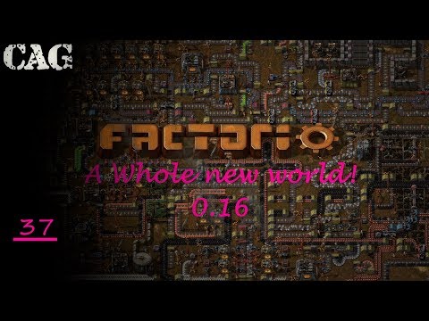 A whole new world of 0.16! E37 || Factorio Gameplay tutorial
