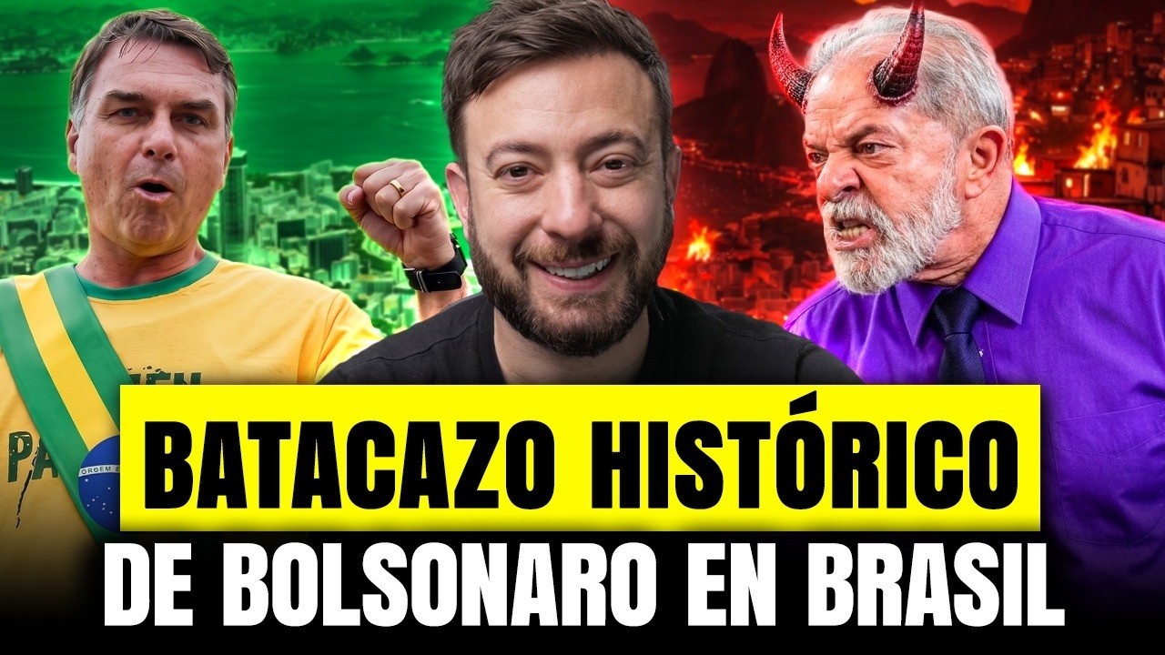 SE CAYÓ LA MENTIRA: las encuestadoras daban ganador a Lula pero Bolsonaro arrasó