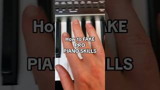 Download lagu How 2 FAKE PRO PIANO SKILLS 🤯 #piano #easypiano mp3