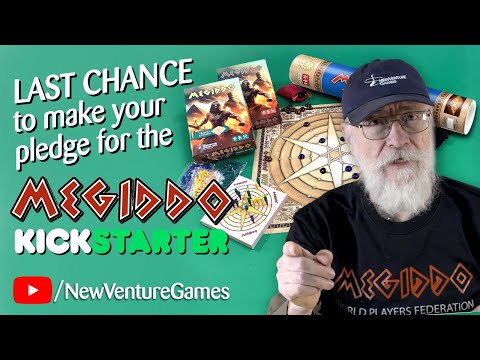 LAST CHANCE! Help us start Megiddo production by April and get a classic abstract strategy game!
