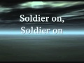 The Temper Trap - Soldier On (Lyrics) 
