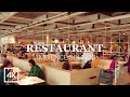 ASMR Restaurant Noise Binaural Background Sound 10 Hour 4K View