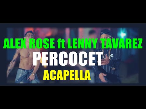 PERCOCET - ACAPELLA ✘ ALEX ROSE ✘ LENNY TAVAREZ ✘ JONNY ATRMX [ FIESTERO REMIX ]