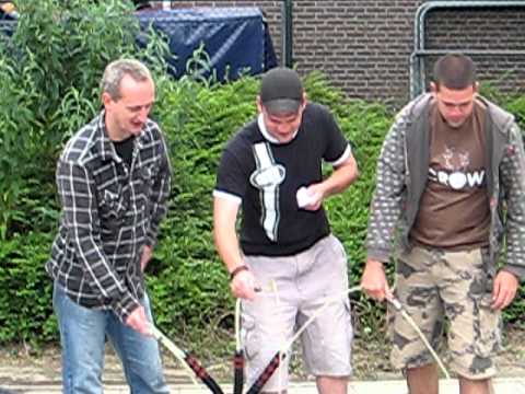 SV Egchel Minivoetbaltoernooi 2011 --The Day After--Drie man hebben nadorst !!--