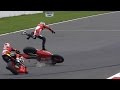 MOTOGP��� Silverstone 2014 ��� Biggest crashes - YouTube