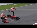 MotoGP��� Silverstone 2014 ��� Biggest crashes - YouTube