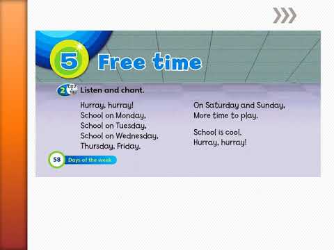 Unit 5: Free Time Student Book CD2-19 Page 58