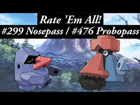 No way PROBOPASS is anyones FAVORITE Pokemon.. RATE EM' ALL! Ep 476! ​