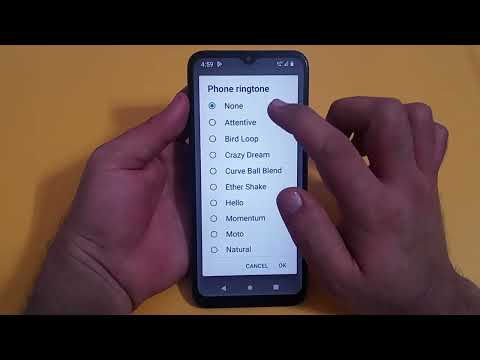 how to enable phone ringtone in LG w11, LG mobile mein phone ringtone enable Karen