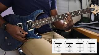 How to Play Get Close by Ari Lennox on Guitar