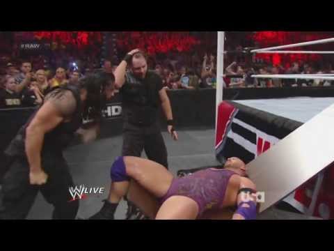 The Shield Attacks Ryback