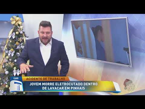 Jovem morre eletrocutado enquanto trabalhava- - Tribuna da Massa (25/12/18)