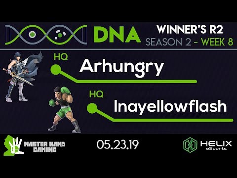 DNA 2.8 - HQ | Arhungry (Chrom) vs HQ | Inayellowflash (Little Mac, Incineroar) - Winner's R2