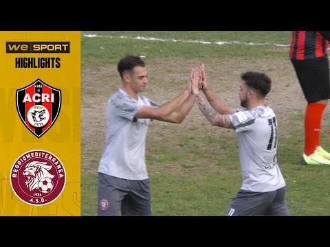 Città di Acri vs Reggiomediterranea [Eccellenza - 16G - Girone Unico]