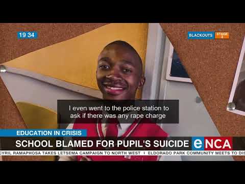 Education in Crisis | School blamed for pupils suicide