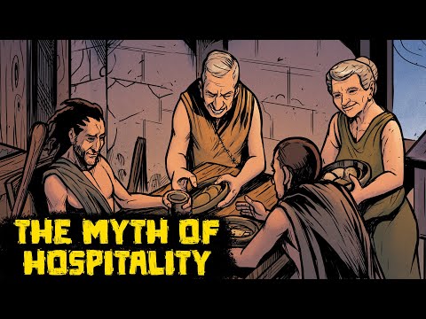 Zeus and the Hospitality Myth - Baucis and Philemon -  Greek Mythology in Comics - See U in History