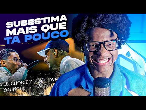 (FIZERAM HISTÓRIA) WM, AJOTA E DEVILZINHA X ALVES, CHOICE E YOUNGUI | React | BDA 8 ANOS